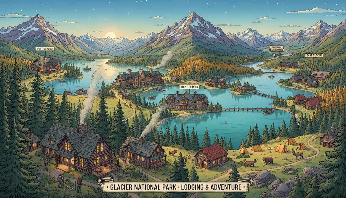 best places to stay when visiting glacier national park