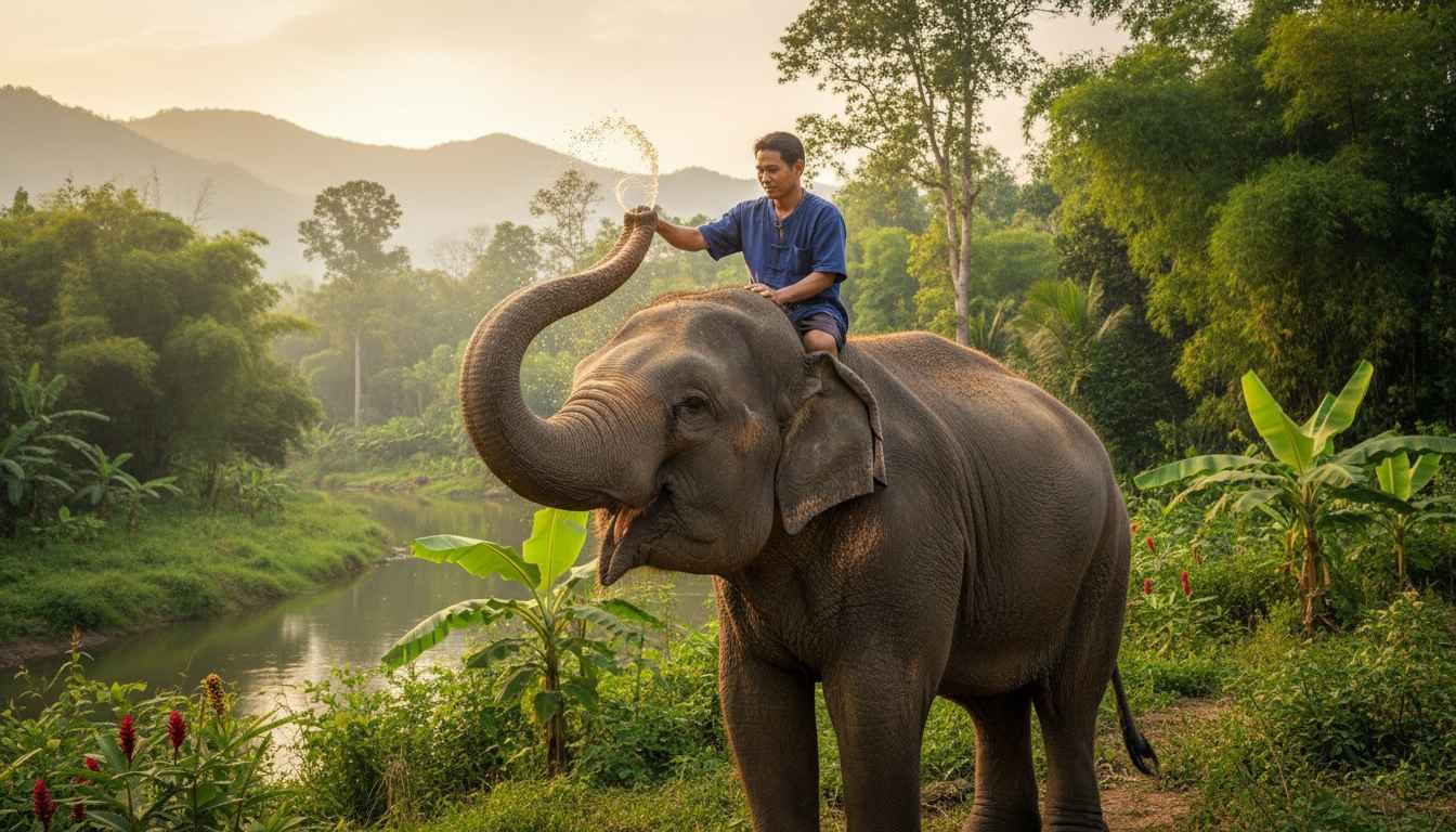 best places to visit elephants in thailand
