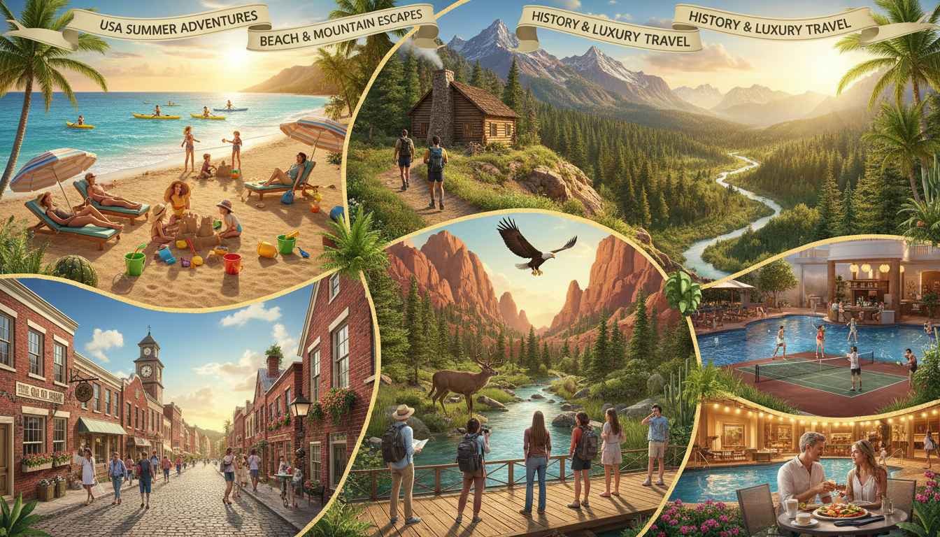 places to visit in the summer usa