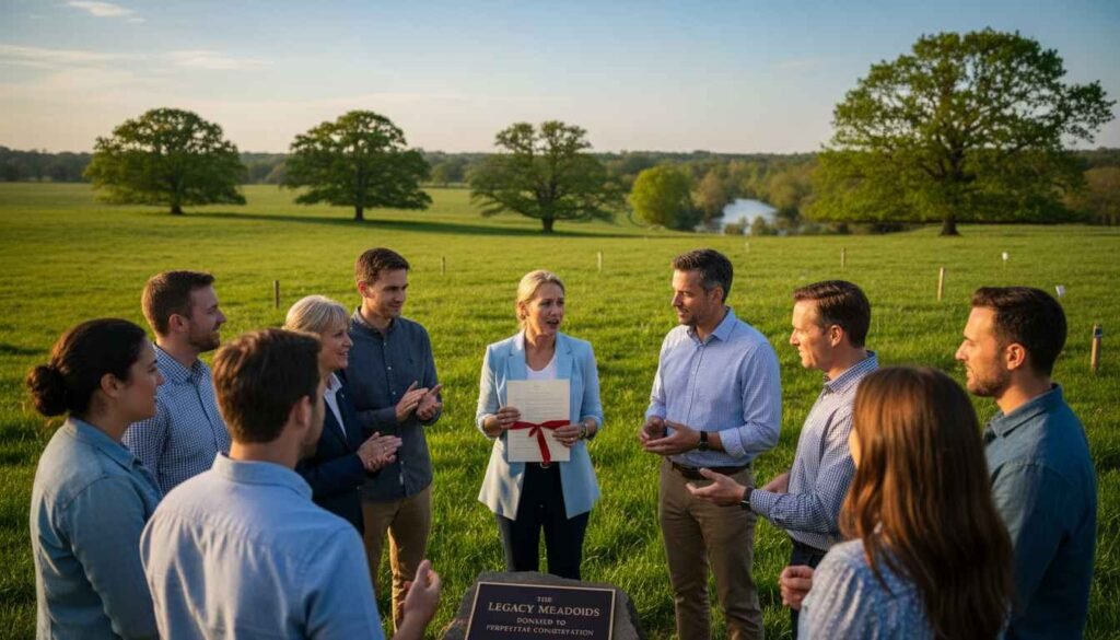 donating land to a non profit