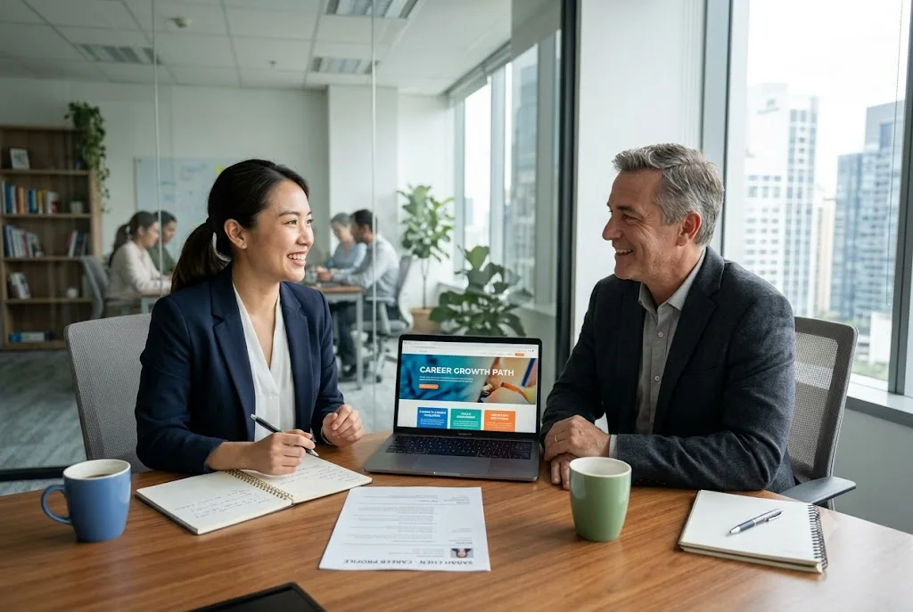 Professional planning changing careers at 30 with guidance, career coaching, and skill development.